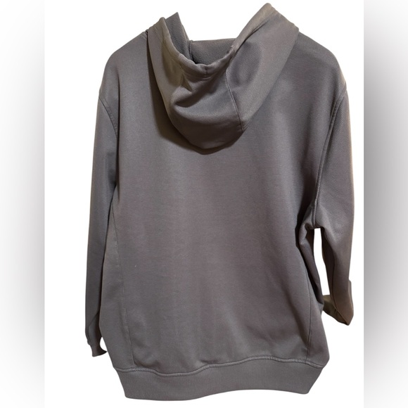 Gerry Gray Hoodie with Drawstrings and Kangaroo Pocket - Picture 2 of 4